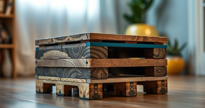 Descubra as Vantagens do Palete de Madeira Pequeno para sua Decoração
