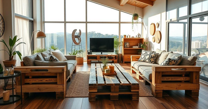Palete em Madeira: Como Utilizar e Transformar em Móveis Criativos e Sustentáveis Palete em Madeira: Como Utilizar e Transformar em Móveis Criativos e Sustentáveis