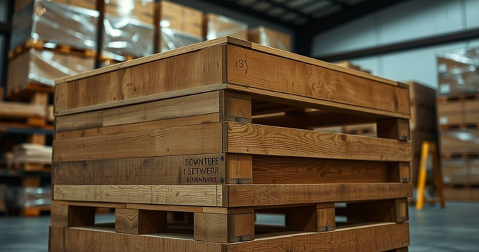 Pallet Madeira Fechado: Vantagens e Utilizações Práticas