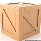 Caixa de Madeira para Exportação Grande sob Medida Caixa de Madeira para Exportação Grande sob Medida